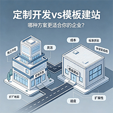 东方建站-定制开发vs模板建站:哪种方案更适合你的企业?