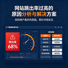 东方建站-网站跳出率过高的原因分析与解决方案