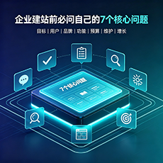 东方建站-企业建站前必问的7个核心问题 - 网站建设规划指南