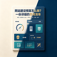 东方建站-网站建设预算怎么做?一份详细的费用清单